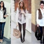 Look_ Camisa Branca + Colete